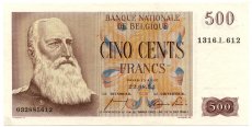 Belgian banknotes