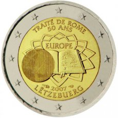 Luxemburg 2 Euro 2007, Verdrag van Rome, FDC