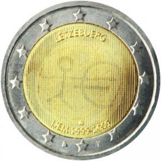 Luxemburg 2 Euro 2009, EMU 10 Jaar Euro, FDC