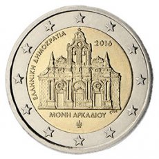 Griekenland 2 Euro 2016, Holocaust In Arkadi Klooster, FDC