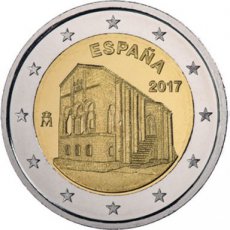 Spanje 2 Euro 2017, De Kerk Santa Maria, FDC