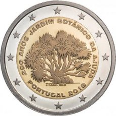 Portugal 2 Euro 2018, Ajuda Botanische Tuinen, FDC