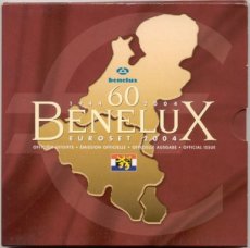 België, BU Euro Muntenset 2004 in blister, Morin MS 40, B.UNC