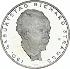 Germany, 10 Euro Silver 2014 Richard Strauss, UNC-