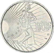 France, 10 Euro Silver 2009 Seed Sower, UNC
